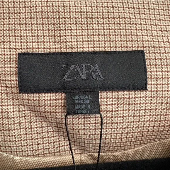 ZARA Sleeveless Button Front Vest – Size L - Picture 3 of 7